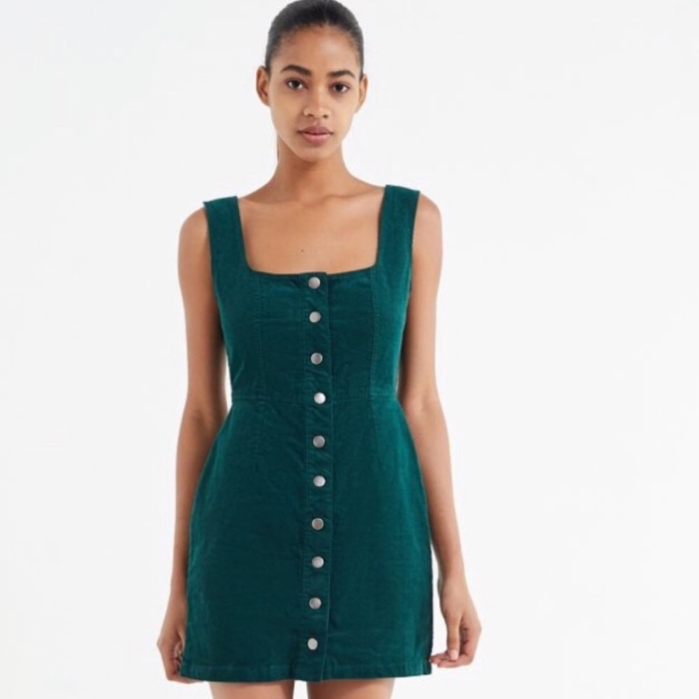 Urban Outfitters UO Corduroy Button up Dress